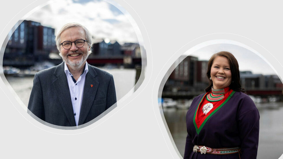 Harald Hegstad og May Bente Jønnson.
 Foto: Den norske kirke