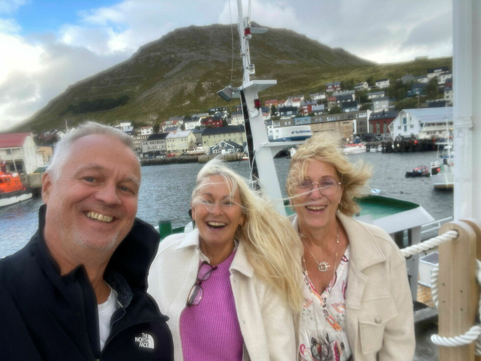 Arrangørene for Nordkapp filmfestival kan presentere et meget solid program for årets festival; som det utvilsomt ligger mye godt arbeid bak. Fra venstre Tore Fosse, Birgit Lähdesmäki Johansen og Edelh Lena Ingebrigtsen.
 Foto: Privat