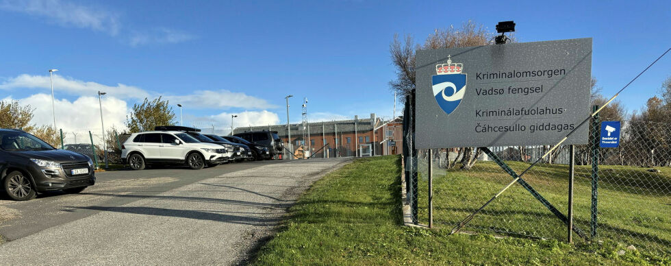 Vadsø fengsel er fylkets eneste fengsel.
 Foto: Bjørn Hildonen