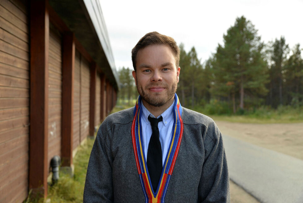 Sametingsråd Mikkel Eskil Mikkelsen (NSR). Foto: Steinar Solaas
 Foto: Steinar Solaas