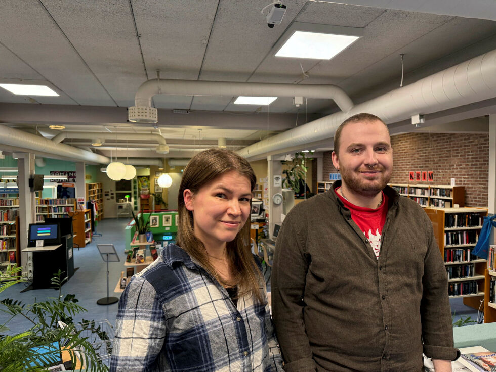 Birgit Wøhni Risan og Fredrik Moldvær gleder seg til å få det nye systemet på plass.
 Foto: Birgitte Wisur Olsen