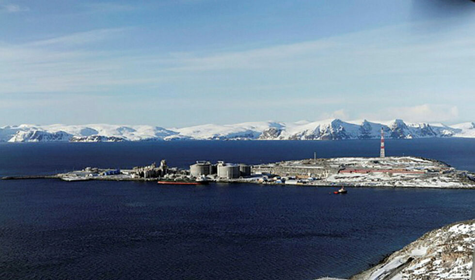 Melkøya i Hammerfest.
 Foto: Equinor