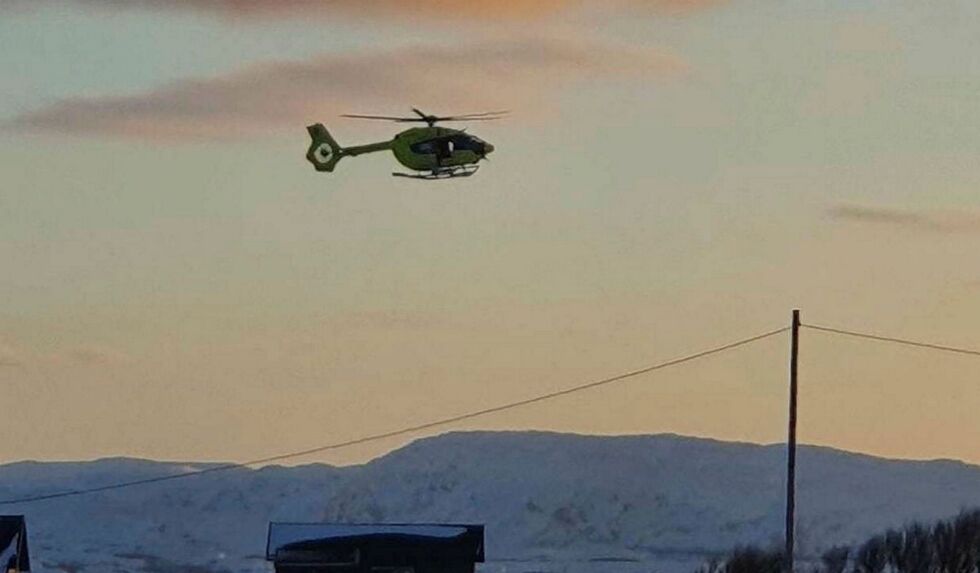 GPS-jamming kan blant annet føre til at helikopter ikke lander der man ønsker under en nødsituasjon.
 Foto: Torbjørn Ittelin