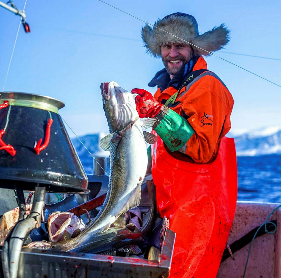 Jo Inge hadde en plan om å søke permisjon fra ordførerjobben for å fiske, men slik gikk det ikke.
– Jeg plages litt med det. Jeg hadde bestemt meg for at jeg skulle være på sjøen seks-sju dager.
 Foto: Privat