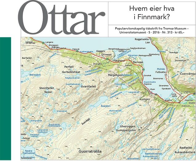 Tidsskriftet Ottar, som utgis av Tromsø museum, setter kritisk søkelys på rettighetsutviklinga i Finnmark fylke.