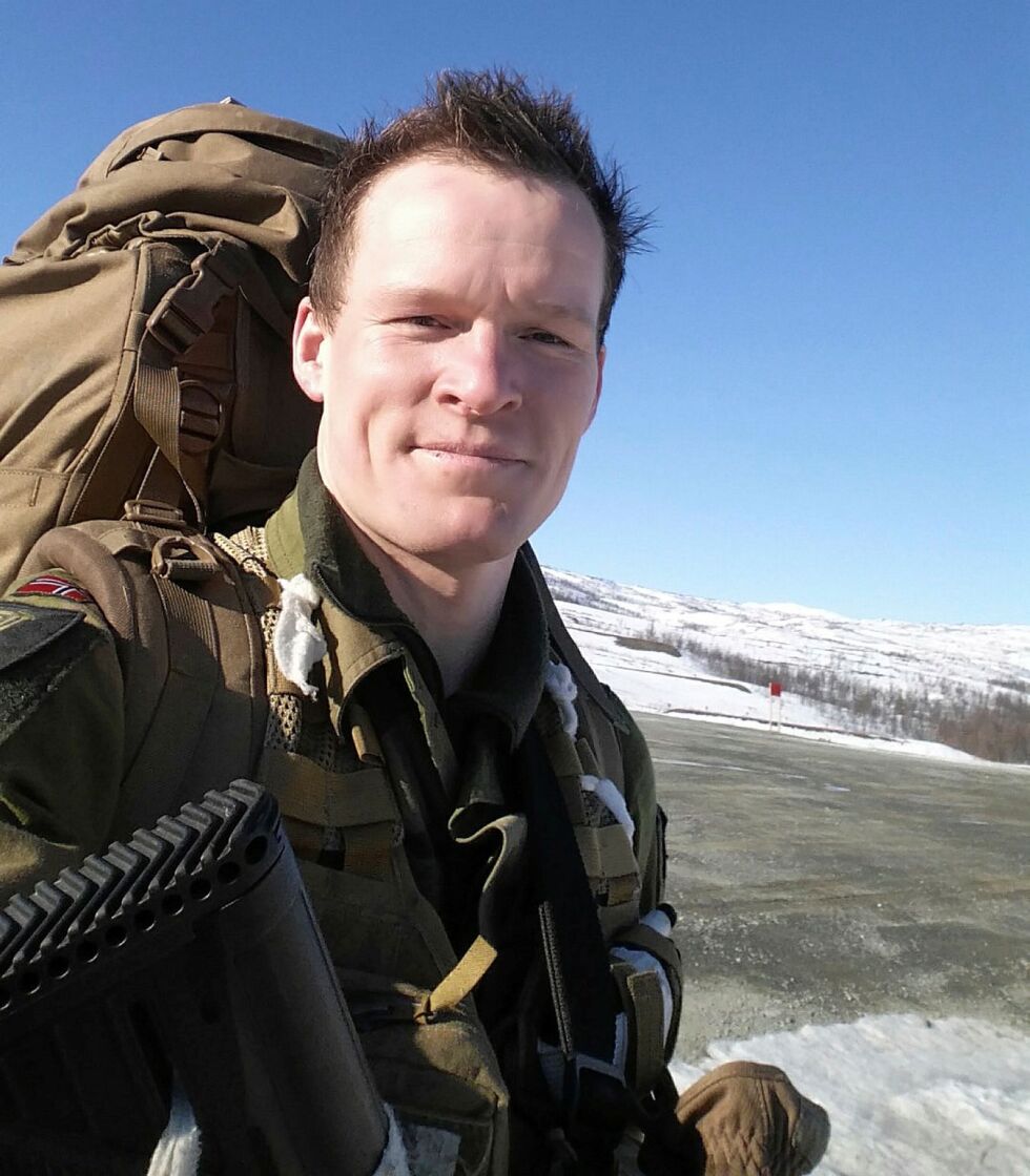 Oberstløytnant Audun Jørstad ser frem til å gjøre finnmarking av seg. Til sommeren flytter han nordover med samboer og tre barn, og tar fatt på jobben som Sjef GSV.
 Foto: privat