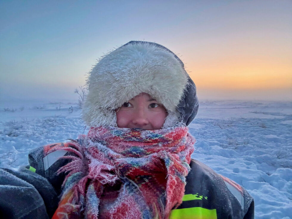 Inga Julie Sara feirer sannsynligvis jul med flokken også i år.
 Foto: Privat