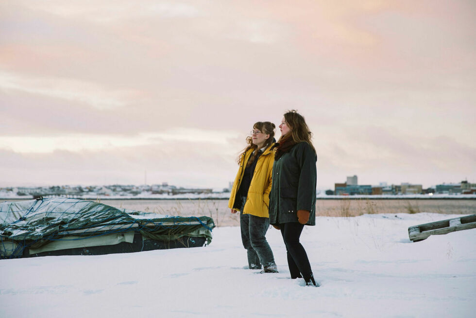 Miina Alajärvi og Kirsikka Paakkinen er duoen bak prosjektet.
 Foto: Sunniva Tønsberg Gaski