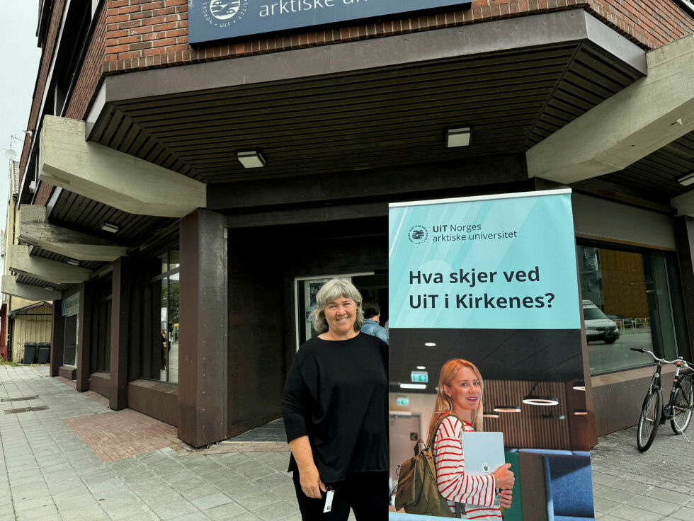 Unni Sildnes på UiT i Kirkenes kan tilby en rikholdig meny av studier.
 Foto: Birgitte Wisur Olsen