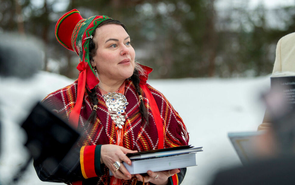 Sametingspresident Silje Karine Muotka (NSR) mener nysatsingen i Balsfjord vil gi positive ringvirkninger i regionen.
 Foto: Cecilie Bergan Stuedal