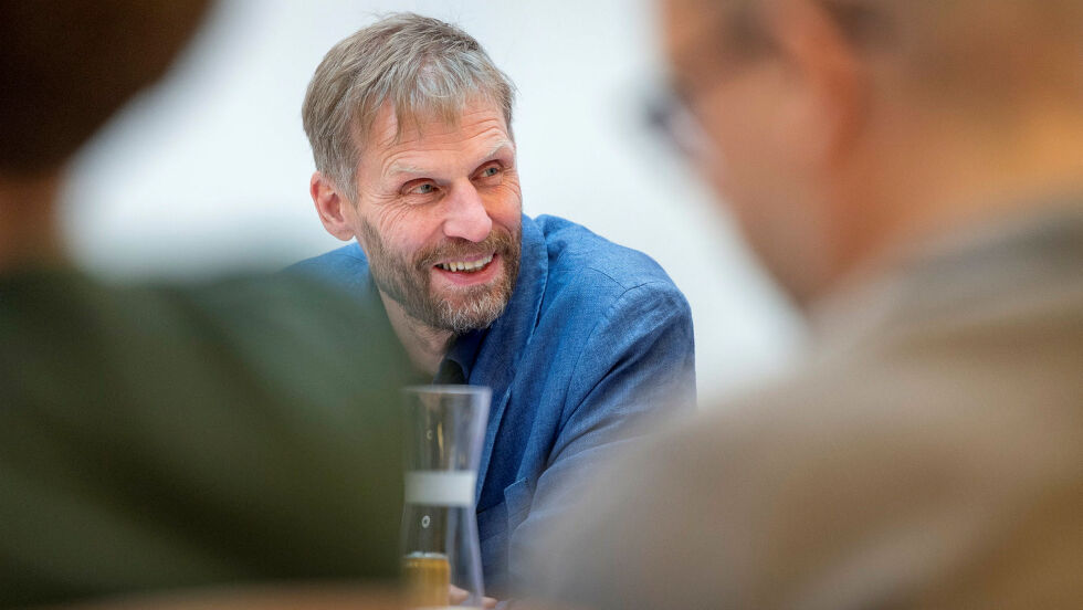 Porsanger-ordfører Jo Inge Hesjevik (H) ønsker å etablere et Newton-rom i lokalene til det gamle varmebassenget.
 Foto: Cecilie Bergan Stuedal