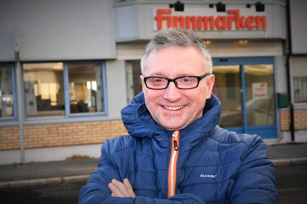 Eilif Aslaksen er ny ansvarlig redaktør i Finnmarken.
 Foto: Bjørn Hildonen