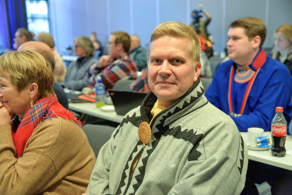 Ronny Wilhelmsen på samepolitisk konferanse 2024.
 Foto: Steinar Solaas