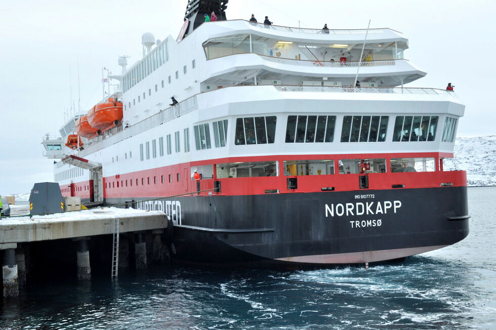 Hurtigruten eier i dag syv av de 11 skipene som seiler langs norskekysten. Havila Kystenruten har de fire øvrige.
 Foto: Torbjørn Ittelin