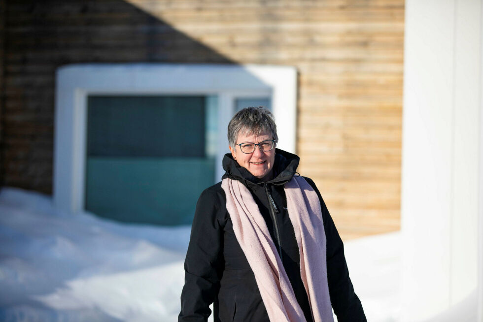 Marit Nordstrand har vokst opp i Skjånes i Gamvik kommune, men har bodd mesteparten av sitt voksne liv i Vadsø. Hun ser frem til å ta fatt på nye arbeidsoppgaver.
 Foto: Sunniva Tønsberg Gaski/TFFK