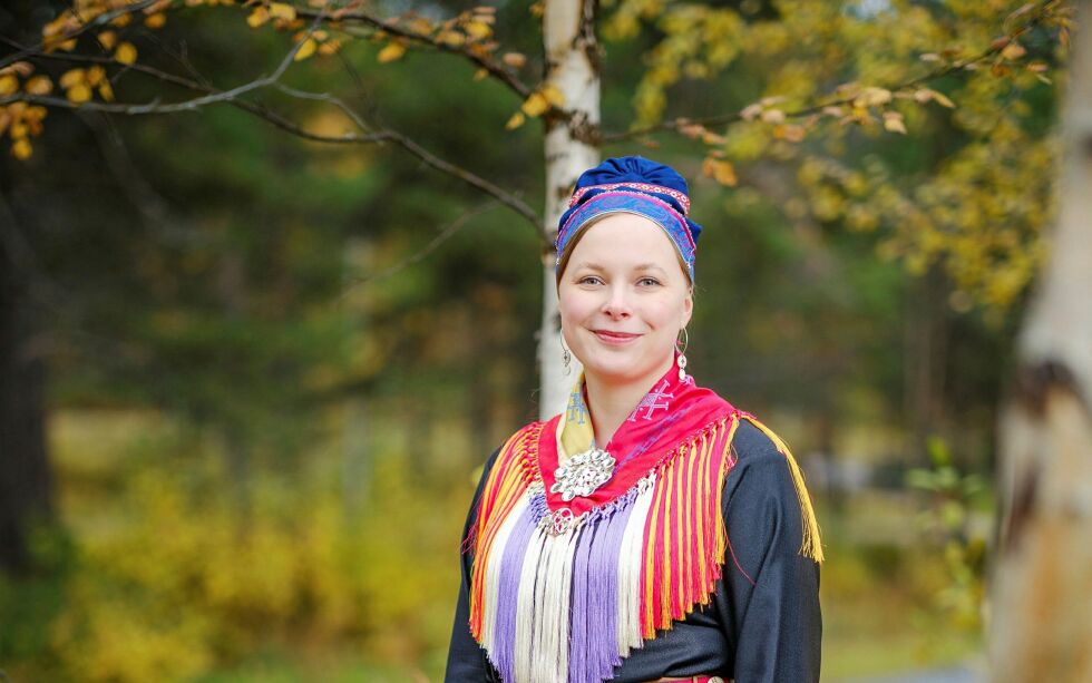 Sandra Márjá West (NSR) er leder for Tromsø sameforening og politisk rådgiver for sametingsrådet.
 Foto: Ørjan Marakatt Bertelsen