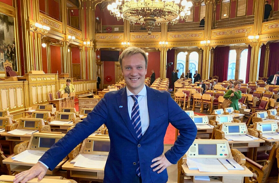 Stortingsrepresentant Bård Ludvig Thorheim (H) for Nordland.
 Foto: Presse