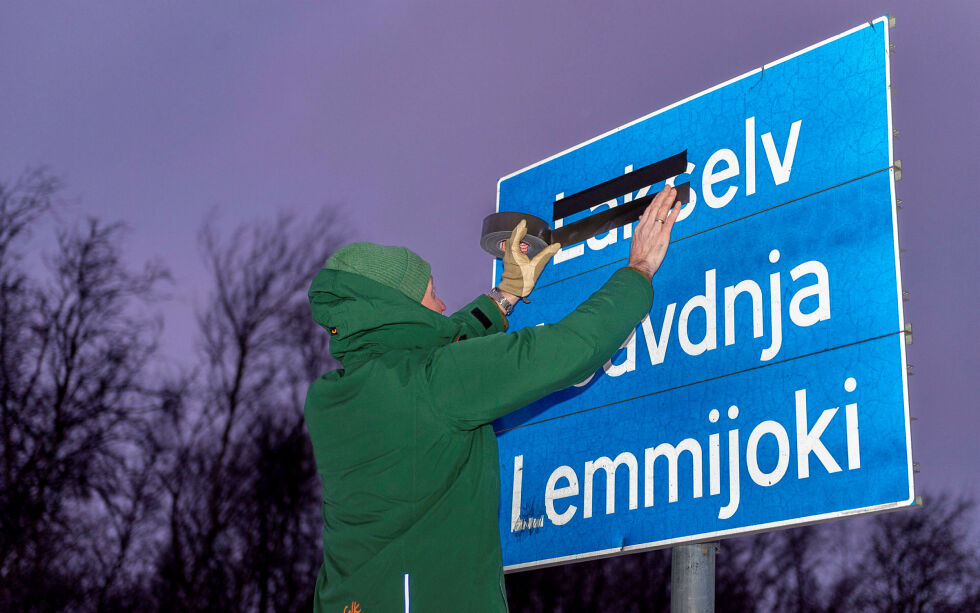 – Lakselv er ikke noe sted uten laksen, og da kan det heller ikke hete Lakselv. Da må det hete bare Elv, sier Nils-Roger Pettersen (Sp).
 Foto: Cecilie Bergan Stuedal