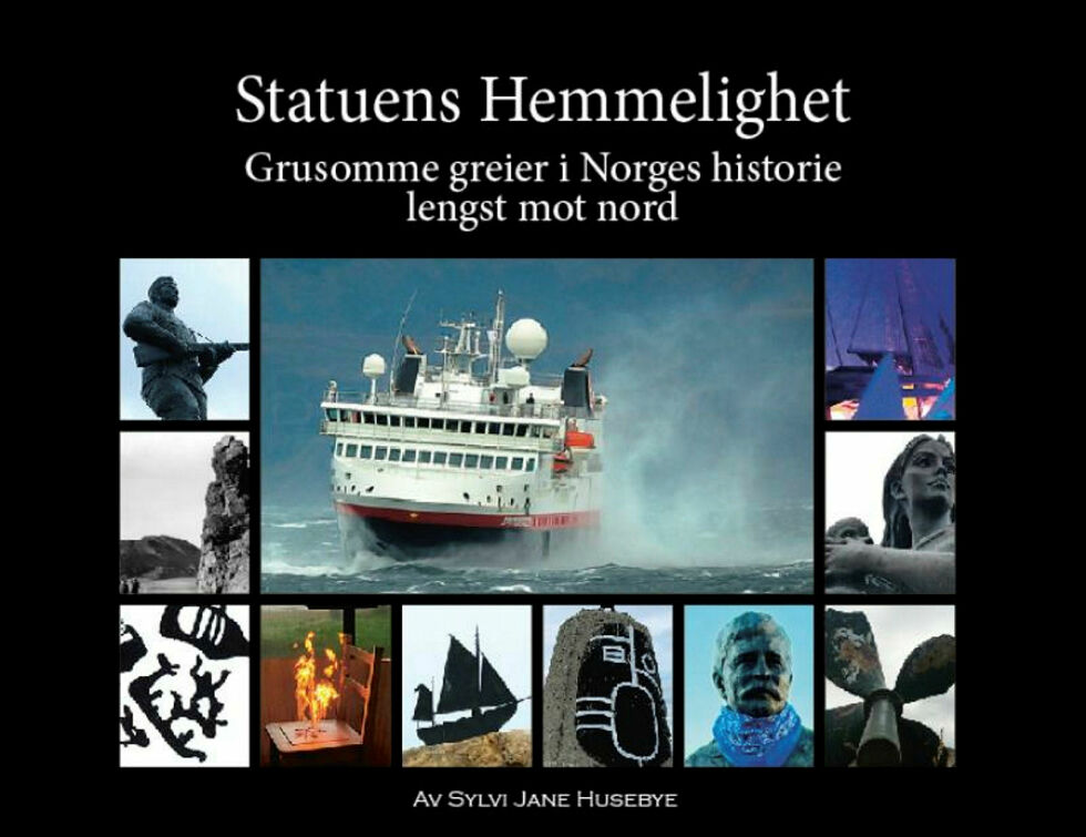 «Statuens Hemmelighet».
 Foto: Bokomslag