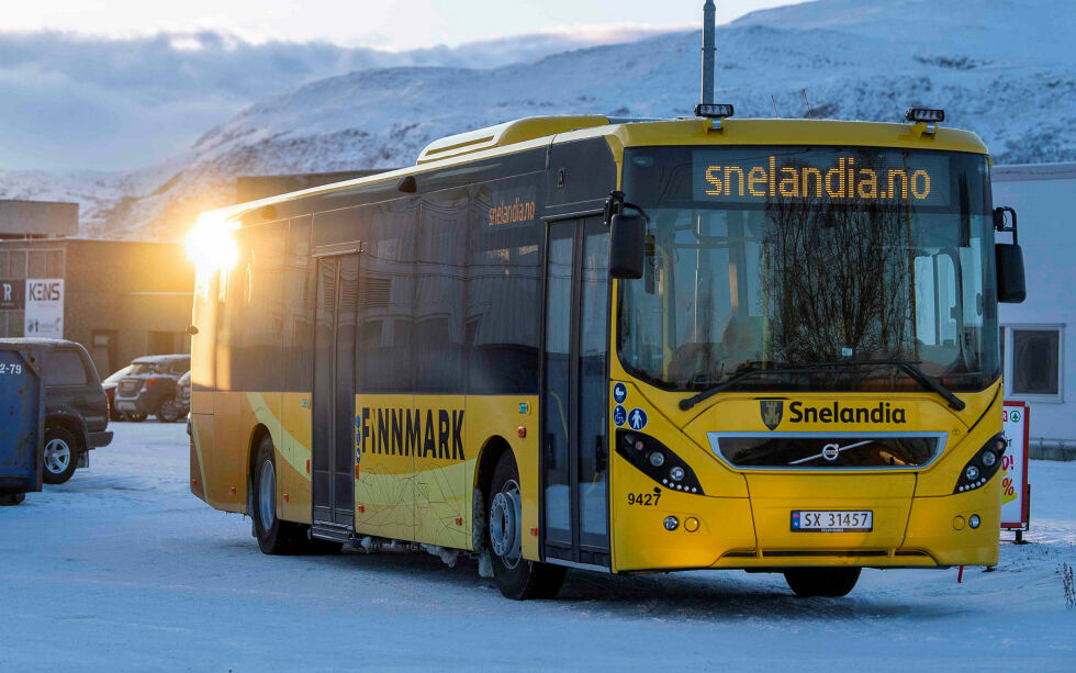 Sjåførene på bussene skal via en applikasjon varsle Veitrafikksentralen om hendelser som kan påvirke trafikken.
 Foto: Cecilie Bergan Stuedal