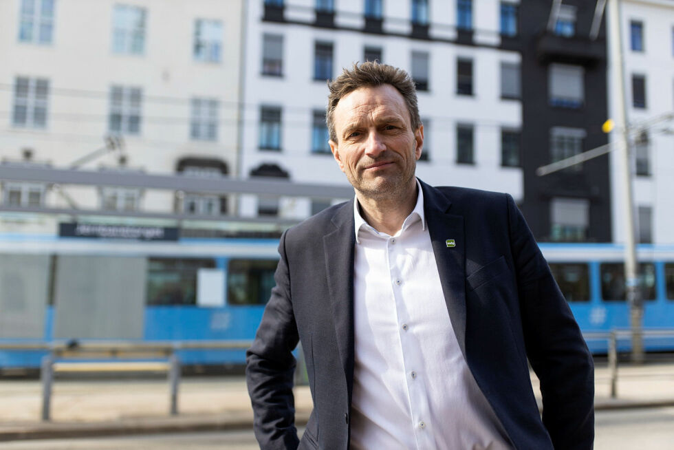 Arild Hermstad er partileder i Miljøpartiet de Grønne.
 Foto: MDG