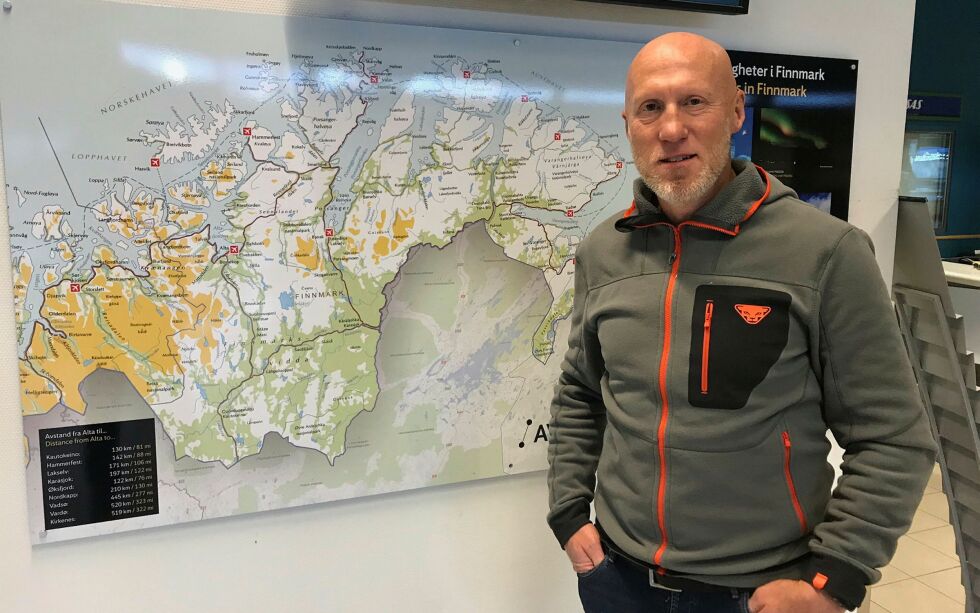 Hugo Tingvoll, daglig leder i Finnmark friluftsråd.
 Foto: Privat