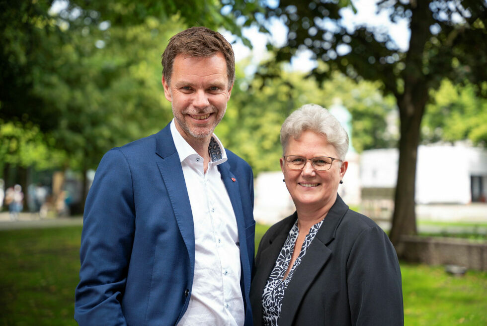 Truls Vasvik og Tove Elise Madland, Arbeiderpartiet.
 Foto: Stortinget