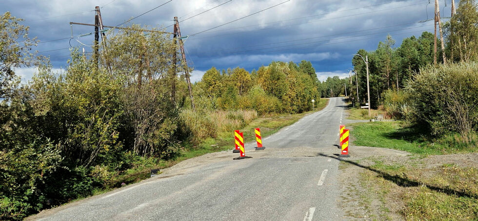 Tre kulverter i Skogfoss-området er også blitt reparert og asfaltert.
 Foto: Hill Haga