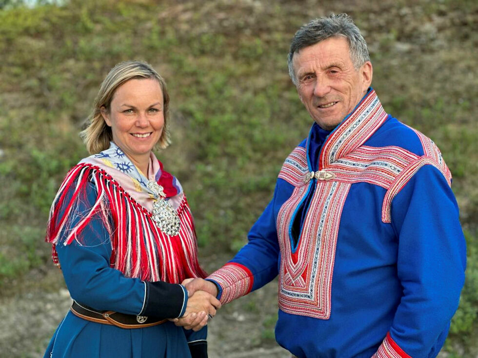 Kate Jo­han­ne Utsi over­tar sty­re­le­der­ver­vet i Pro­tect Sáp­mi, et­ter Nils Hen­rik Sara.
 Foto: Protect Sápmi