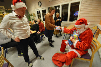 Vellykket julebord på frivillighetens hus