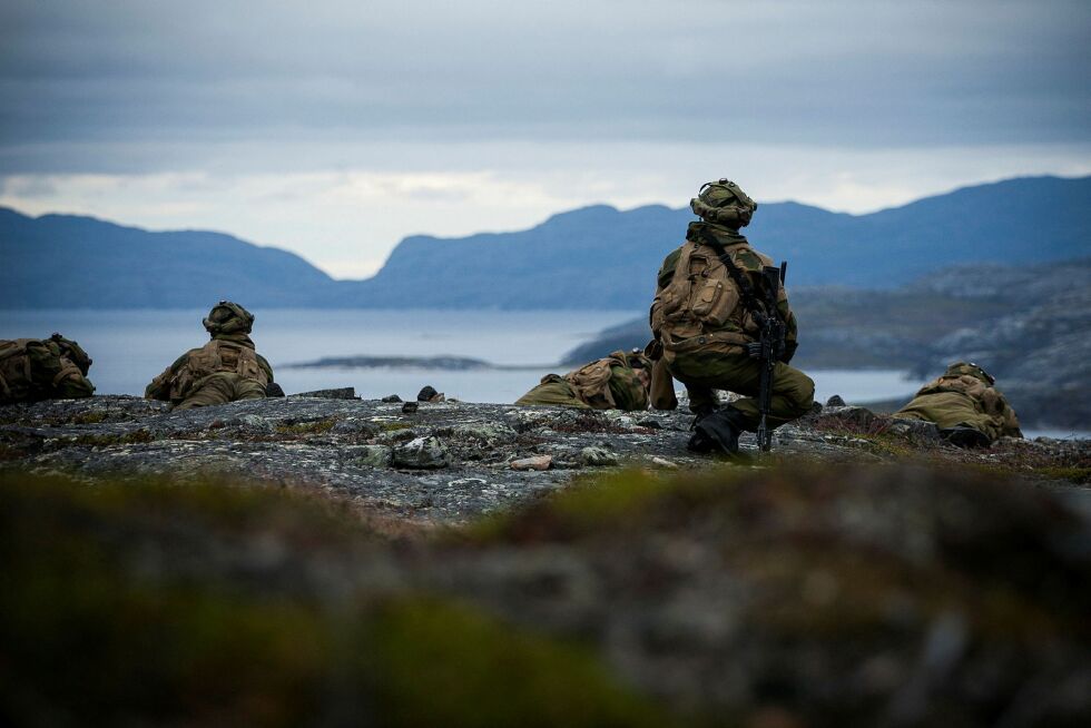 Ill.foto fra grensevaktens øvelser. Foto: Aleksander Ramsland/Forsvaret