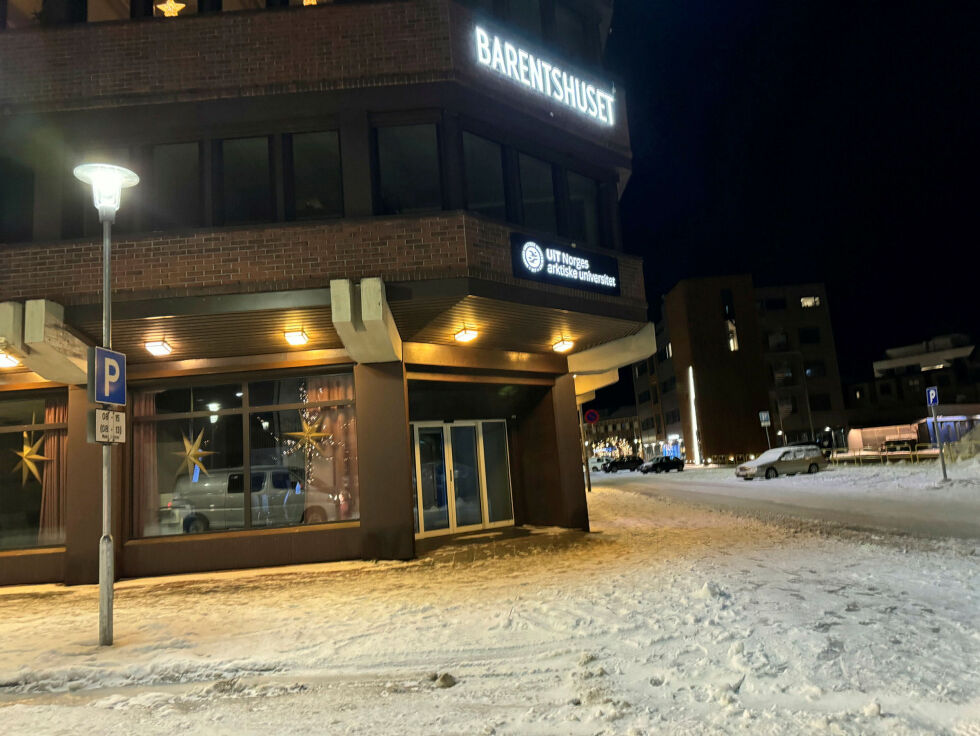 Den siktede studerte ved det samlingsbasert, desentraliserte studiet i Kirkenes.
 Foto: Birgitte Wisur