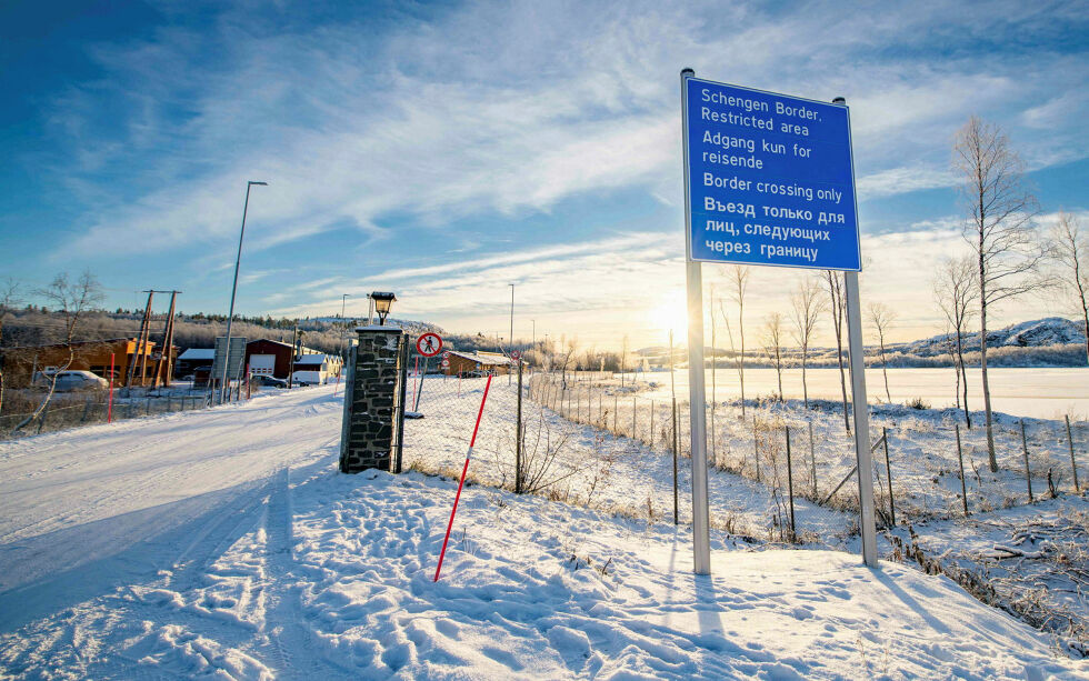 Grensen til Russland ved Storskog i Sør-Varanger.
 Foto: Cecilie Bergan Stuedal