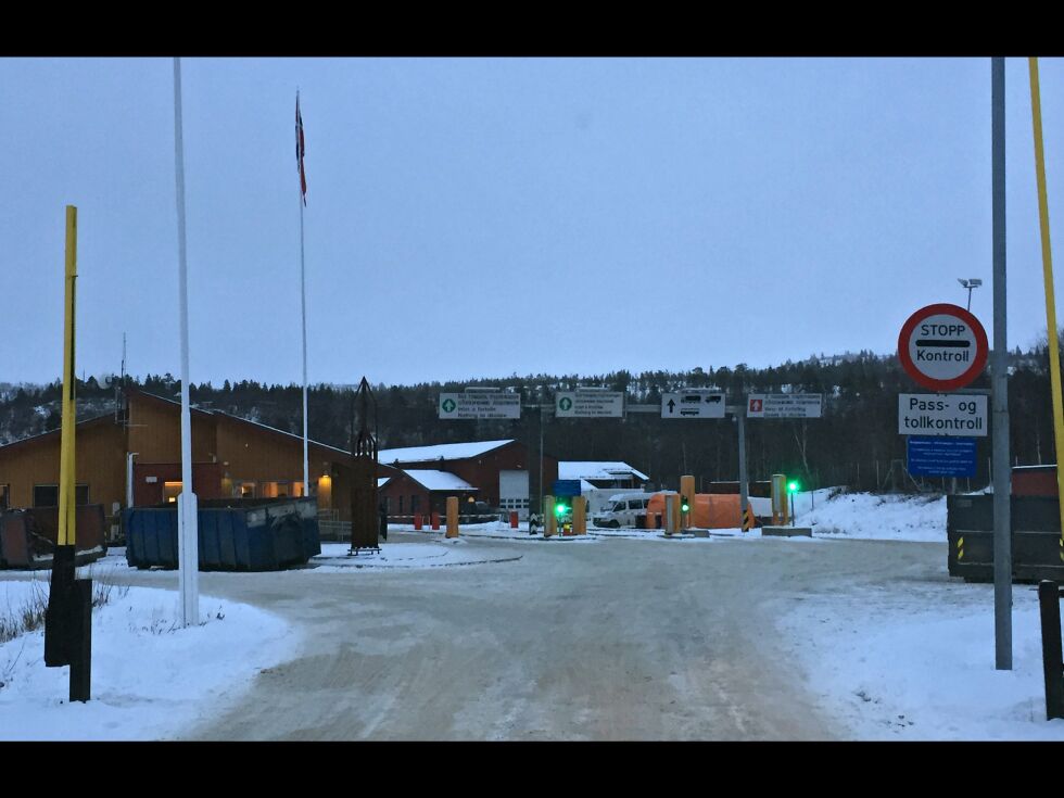 Siden mandag har det ikke kommet en eneste asylsøker over grensa på Storskog.
 Foto: Hallgeir Henriksen