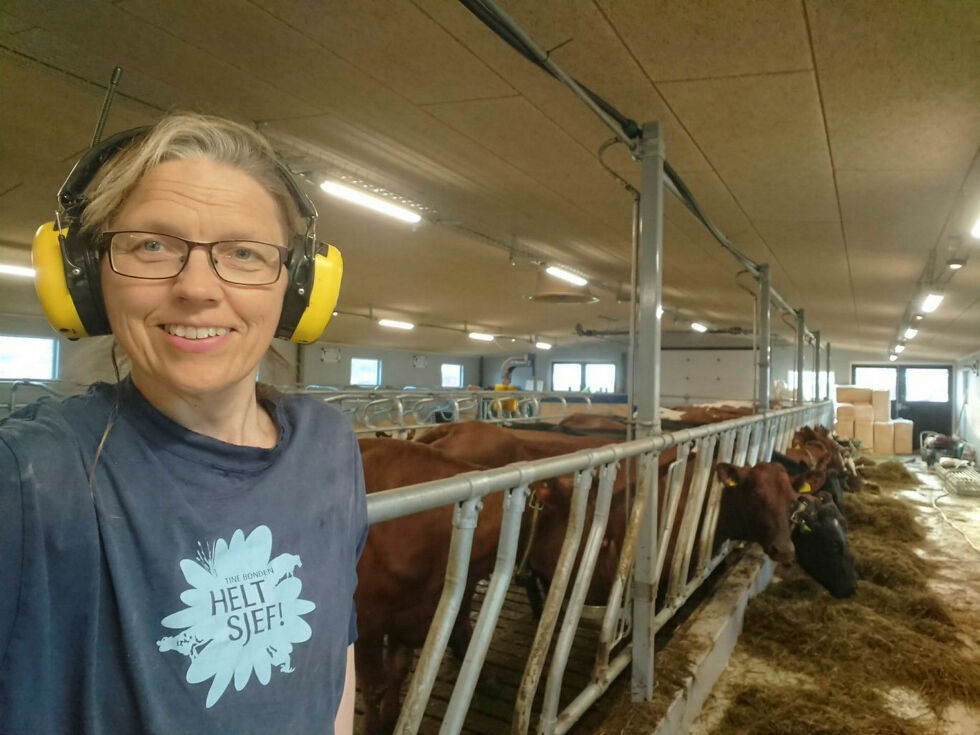 Leder i norsk bondelag Lise K Skreddernes.
 Foto: Lise Kaldahl Skreddernes