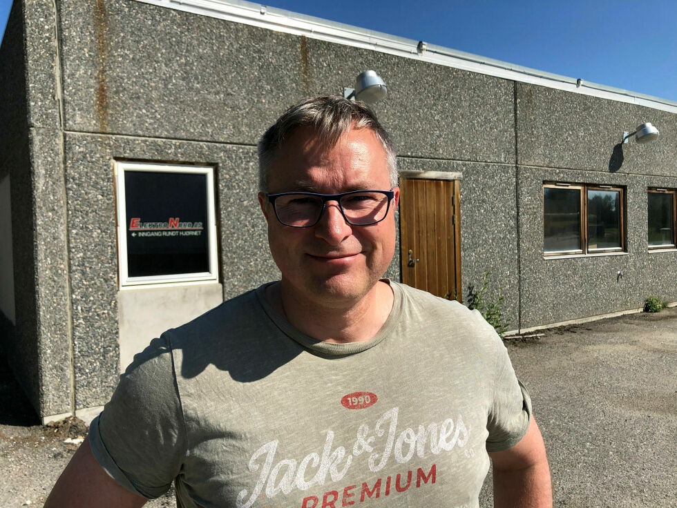 Jørgen Johnsen lar ikke investeringskostnadene skremme når han engasjerer seg i nytt treningssenter i Karasjok.
 Foto: Stein Torger Svala