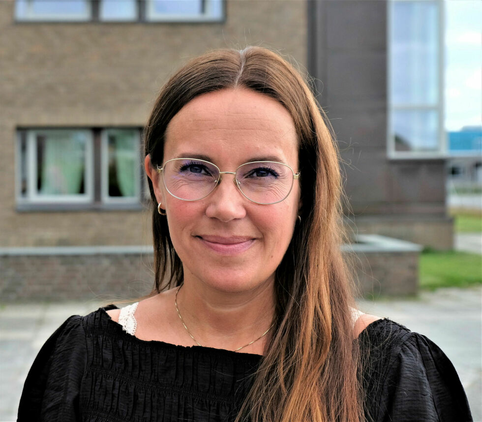 Marianne Sivertsen Næss skal også møte Båtsfjord handelsstands fiskerigruppe.
 Foto: Bjørn Hildonen