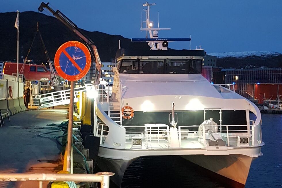 Reisende med hurtigbåt mellom Alta og Hammerfest bes følge med på Snelandia sin nettside.
 Foto: Illustrasjonsfoto