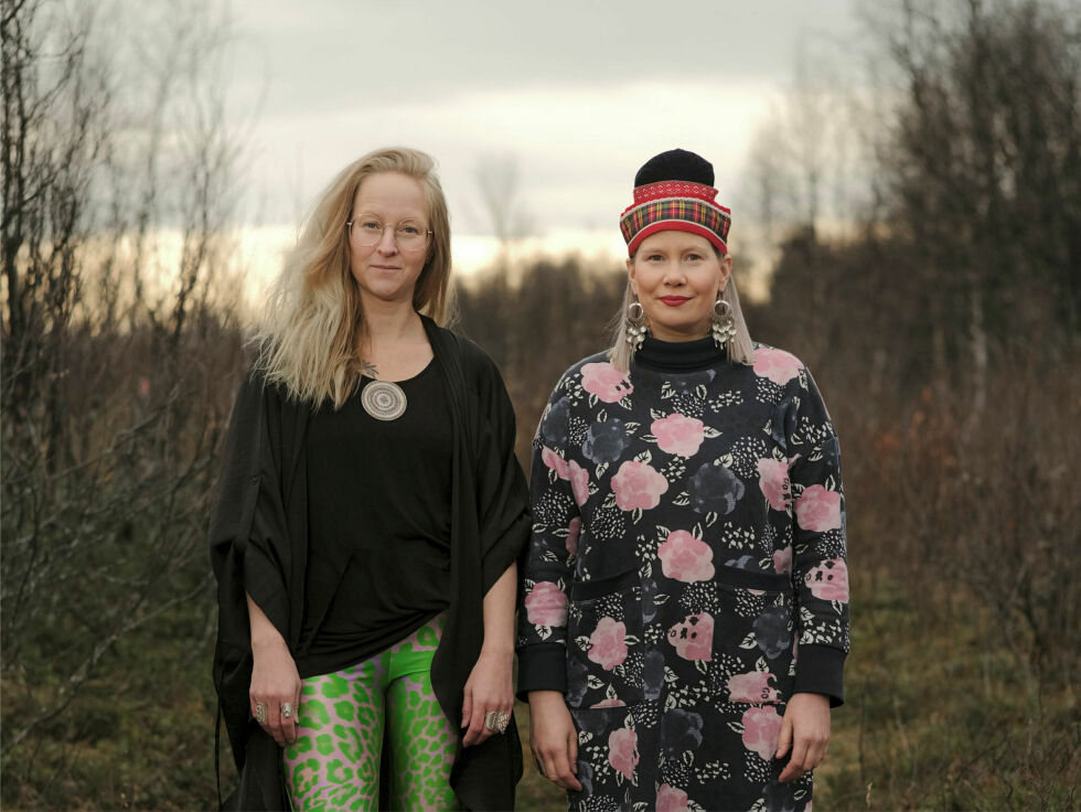 Kuratorene for utstillingen i Stockholm, Maria Ragnestam og Ellen B. Dalbakk
 Foto: LKP