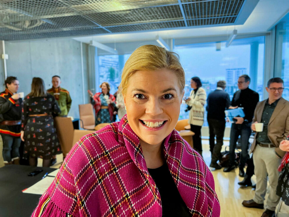 Fylkesordfører Kristina Torbergsen (Ap).
 Foto: Victor Omma/Troms fylkeskommun