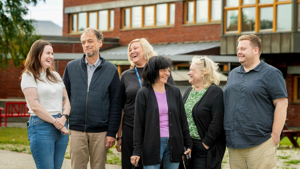 Årets arrangement har gitt mersmak og de utelukker ikke at det kan bli enda større neste år. Fra venstre: Andrea Klemetzen Domaas fra Porsanger museum, Jens Lühr fra Porsanger kulturskole, Anneli Naukkarinen fra Porsanger kvenske språksenter, Anne Marie Anti og Sara Stødle fra Samisk språk- og kultursenter samt kulturkonsulent Magnus G. Martinsen.
 Foto: Cecilie Bergan Stuedal